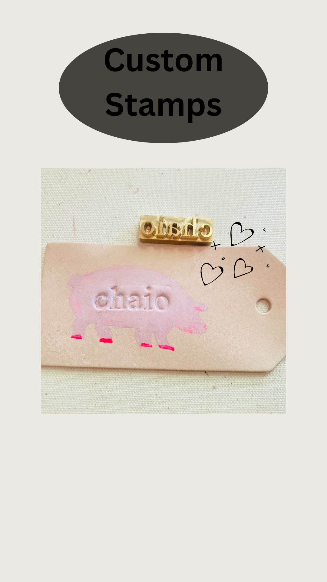 Gift Tags for birthdays, holidays and DIY - Chaio Leather Goods