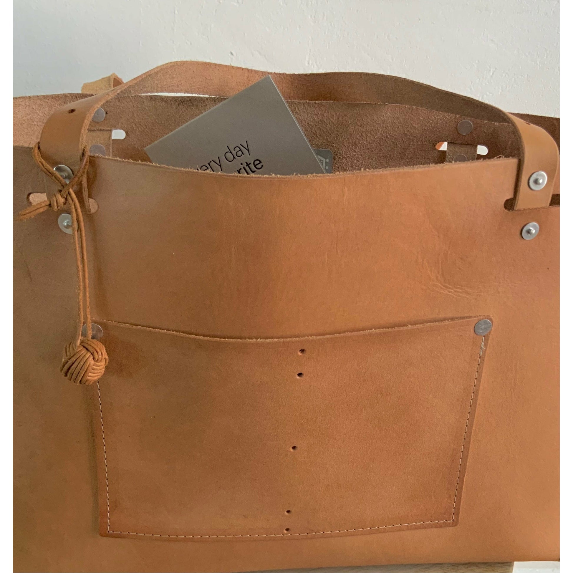 Leather Bag - Premium  from The Merchant Studio LLC - Just $140.00! Shop now at Chaio