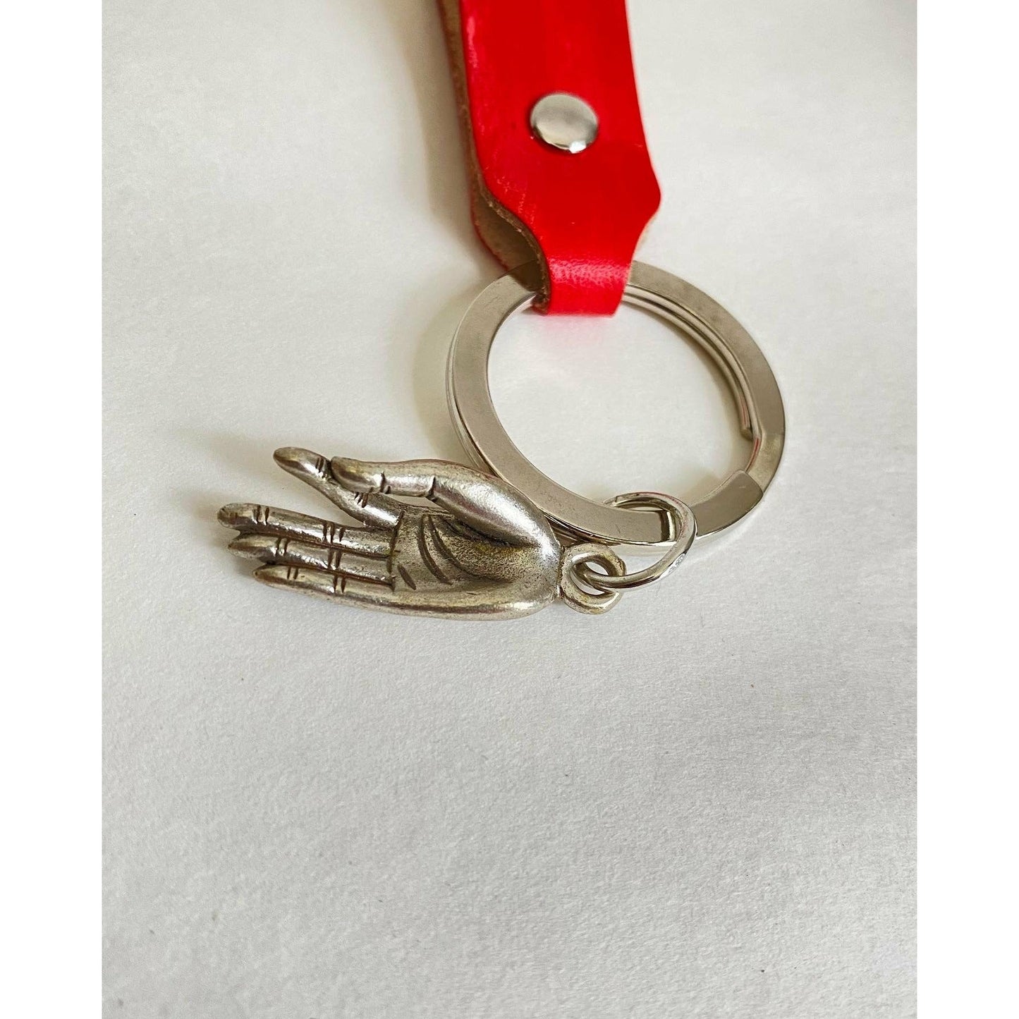 Leather Key Chain Handmade, Leather, wallet The Merchant Studio LLC -Keychains
